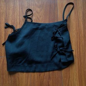 Topshop black tank